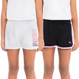 PUMA Youth 2-pack Short Small (7/8)